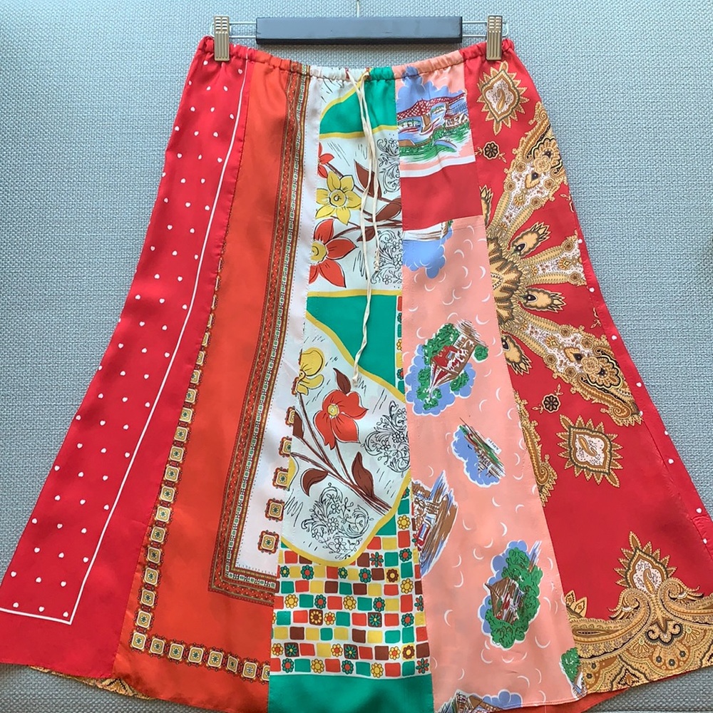 Laundry silk skirt